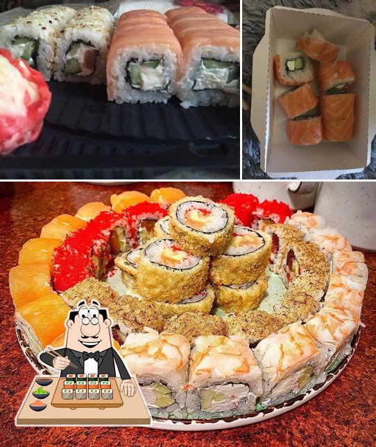 Закажите разные сеты суши