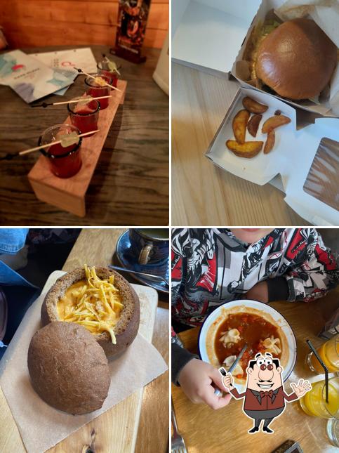 Еда в "Cocos lounge"