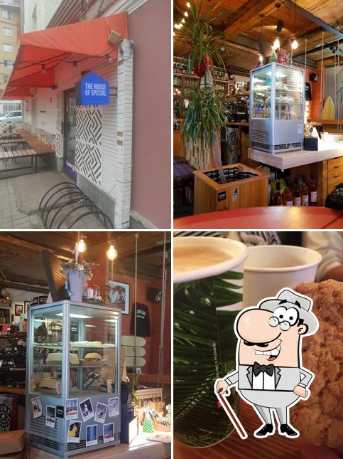 Наслаждайтесь пейзажем, который открывается из "Surf Coffee"