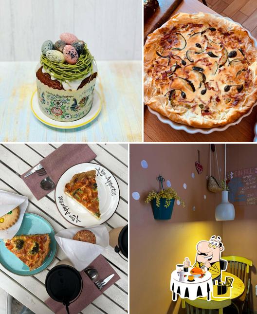 Помимо прочего, в Привет Багет есть еда и внутреннее оформление