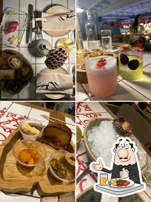 Еда в "Tuna Bar"