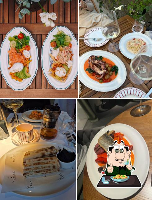 Блюда в "Moreca Seafood & Wine rest"