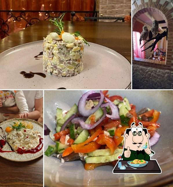 Еда в "Медведе"