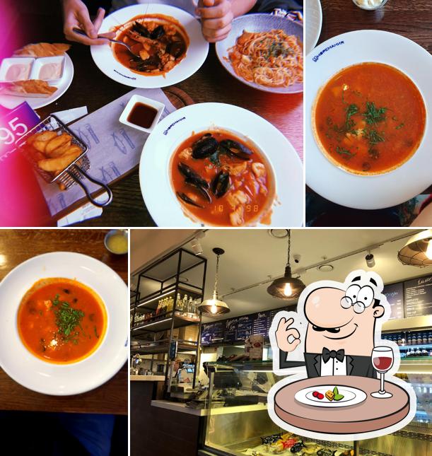 Блюда в "Мореманиях"