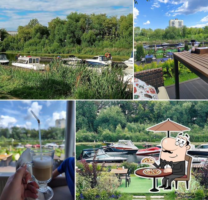 Посмотрите, как "Причал" выглядит снаружи