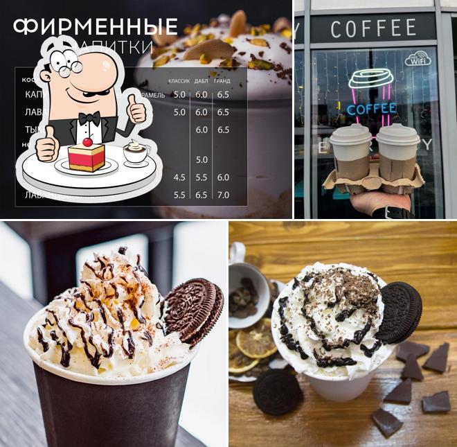 "Everyday" предлагает разнообразный выбор сладких блюд