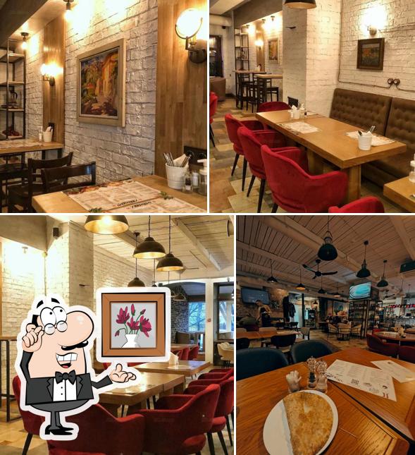 Посмотрите на внутренний интерьер "Хинкалька_ру"