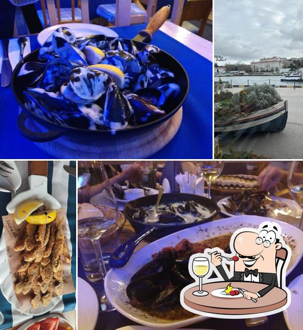 Блюда в "Ресторане "Баркас""