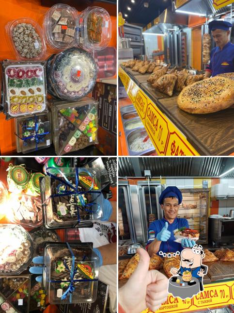 Еда в "Сахара"