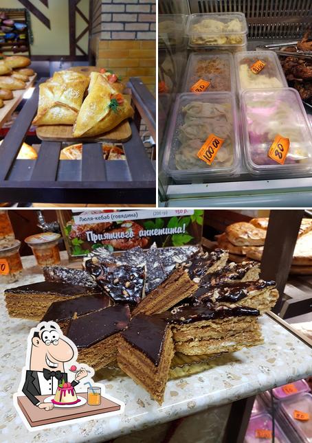 "Шашлычный домик" предлагает большое количество десертов