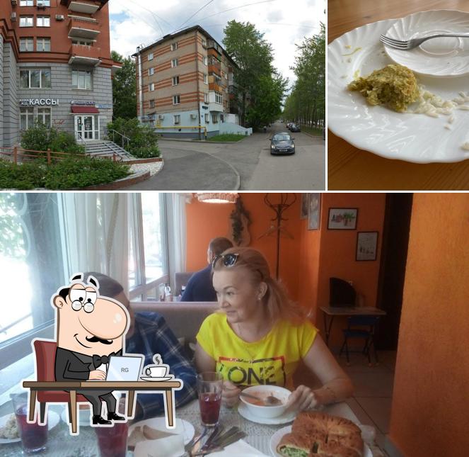 Помимо прочего, в Ешь, люби, пироги есть внутреннее оформление и внешнее оформление