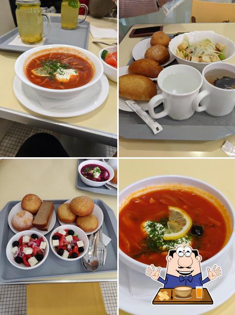 Еда в "Колобке"