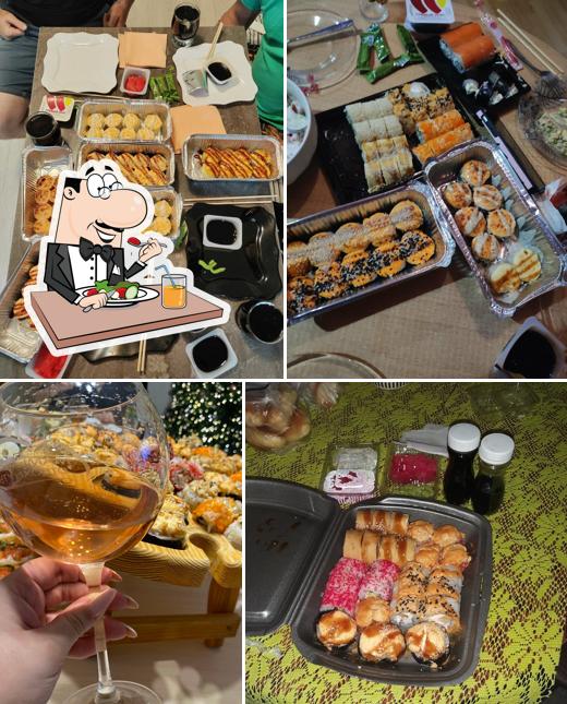 Блюда в "Суши Wok"