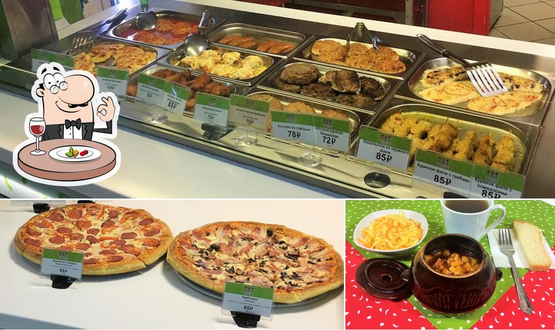 Блюда в "Чём-то Вкусненьком, кафе-столовая"