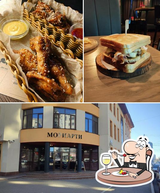 Еда и внешнее оформление в Мориарти