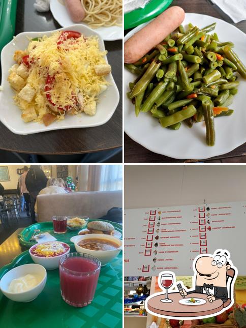 Блюда в "Курортной столовой"