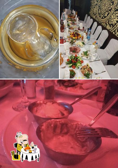 Еда в "Сатурн Кафе"