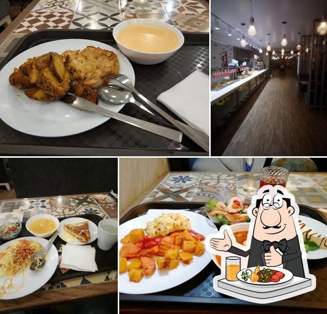 Еда в "Подсолнухах Солнечный день"