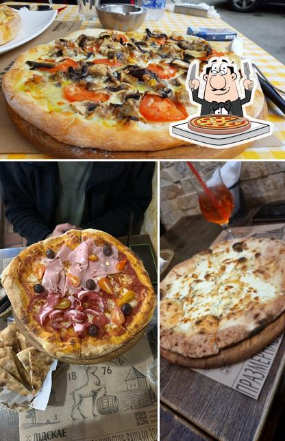 В "Il Grottino" вы можете отведать пиццу