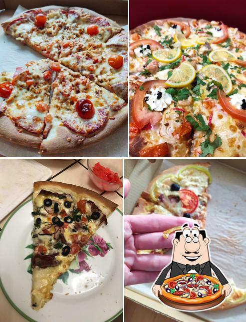 Попробуйте пиццу в "Делюксе Пицца"