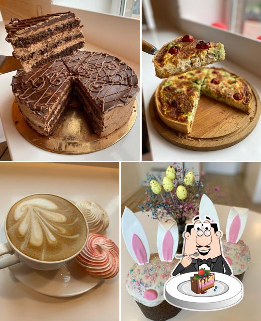 Шоколадный торт в "Бонжур"