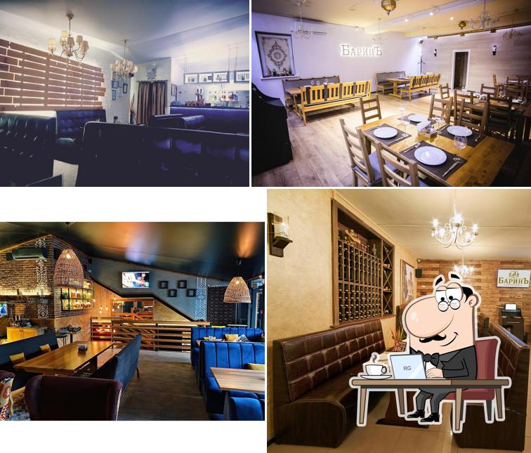 Посмотрите на внутренний интерьер "БАРИНЯ"