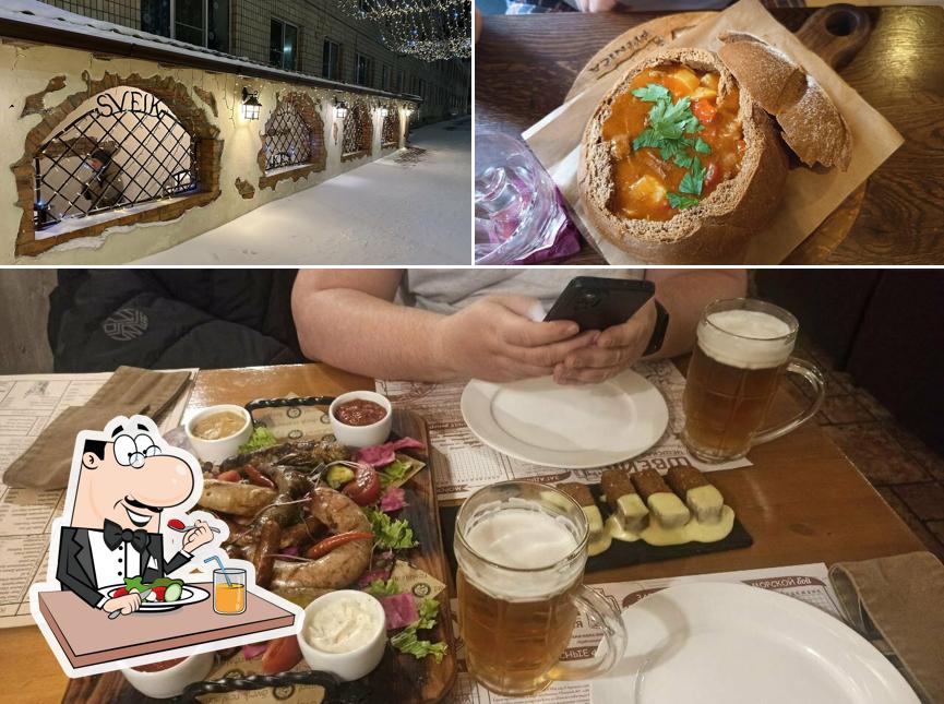 Еда в "Швейке"