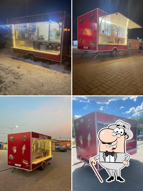 Внешнее оформление "Вагон-ресторан"