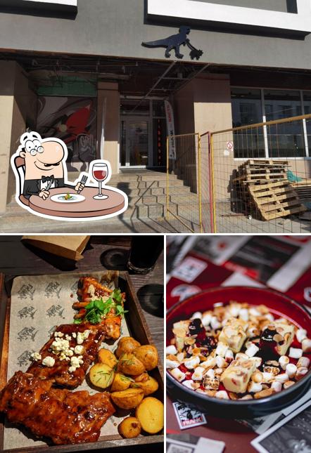 В Frank by Баста есть еда, внешнее оформление и многое другое