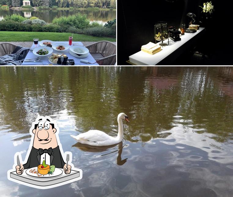 Еда в "Иле Лаго дэй Чини"