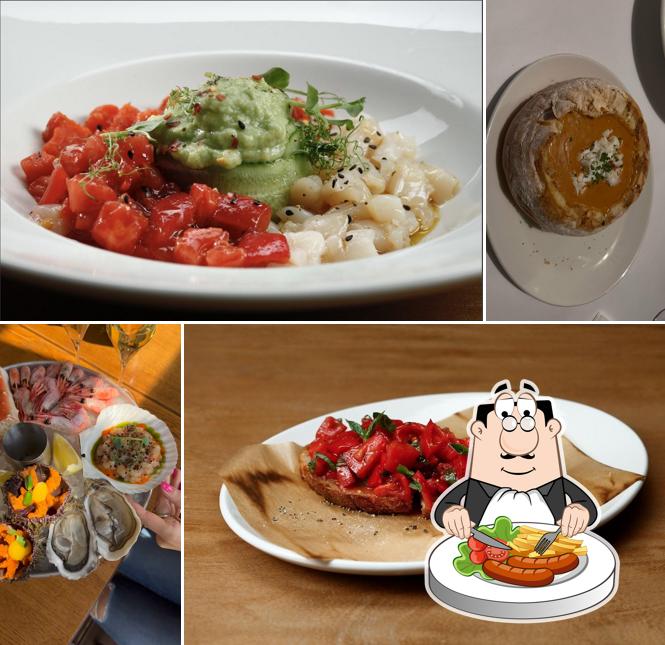 Блюда в "Ресторане "Marea""