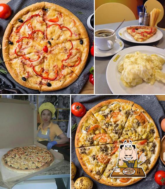 Попробуйте разные варианты пиццы