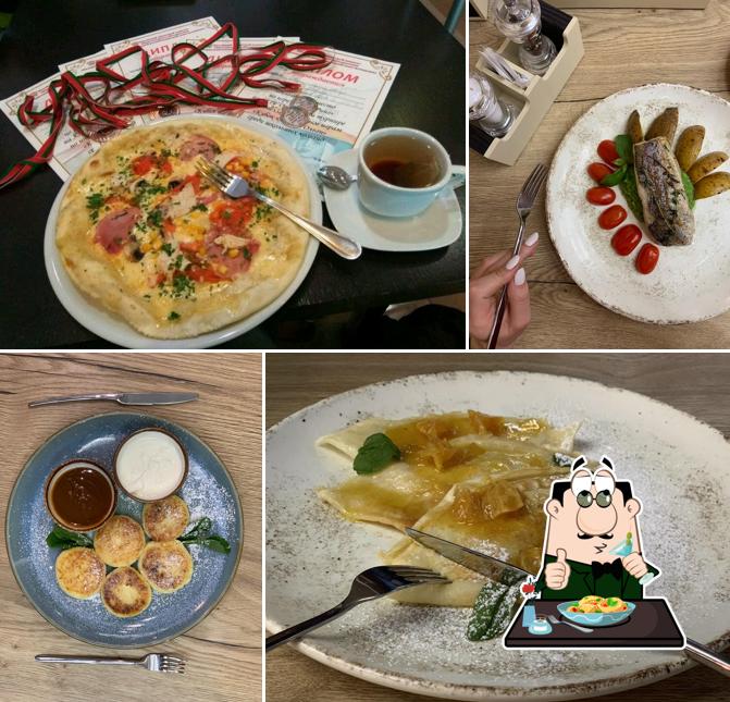 Еда в "Арена-пицца"