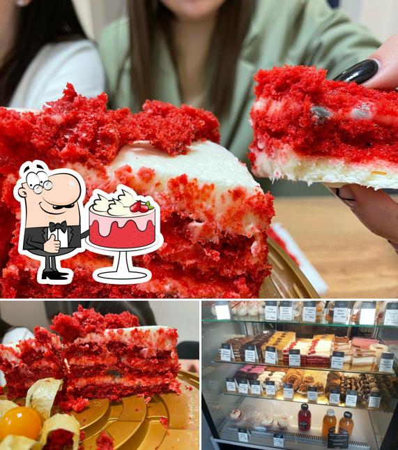 Торт «красный бархат» в "Брауни"