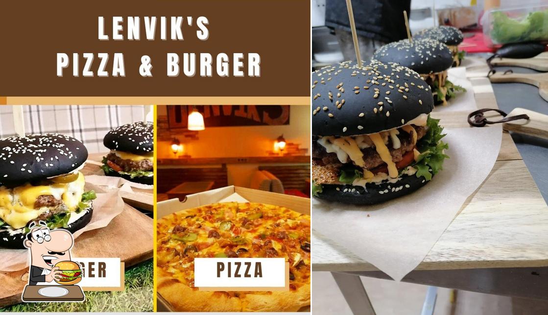 В "Пицца Рак и Суши" вы можете попробовать гамбургеры