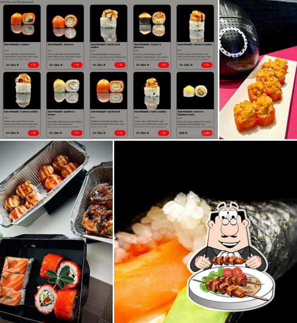 Блюда в "Кальмар суши роллы"
