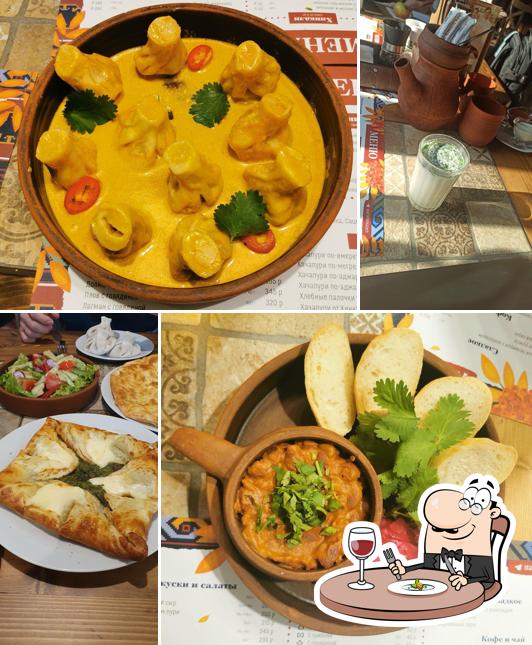 Еда в "Старик Хинкалыч"