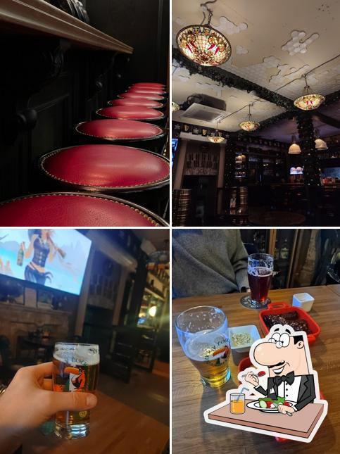 Еда в "Lucky Toucan Irish Pub"