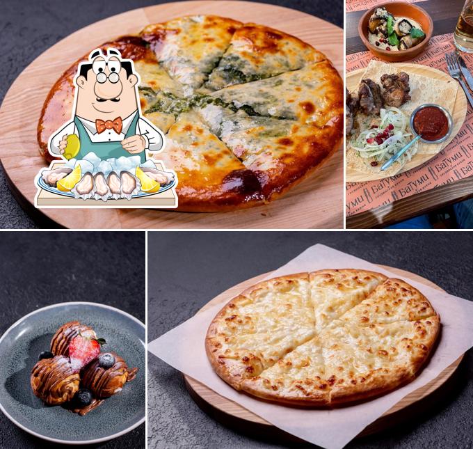 Устрицы в "Батуми"