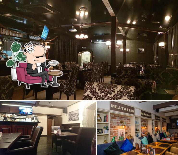 Посмотрите на внутренний интерьер "Гамбринуса на Марксистской"