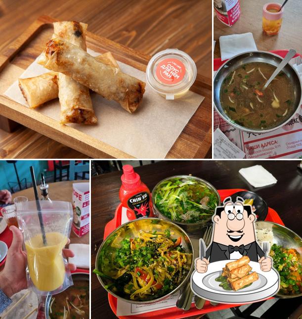 Спринг-ролллы в "Лао Ли Менделееве"