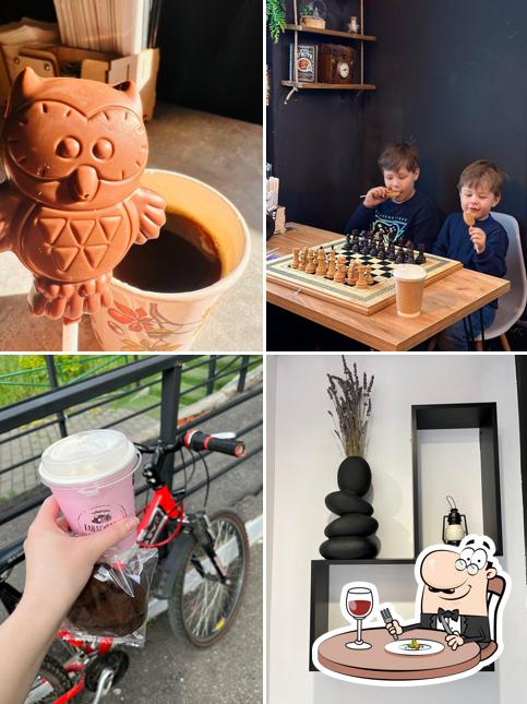 Шоколадный мусс в "ТабаКофе"