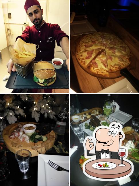 Еда и внешнее оформление в Маяк