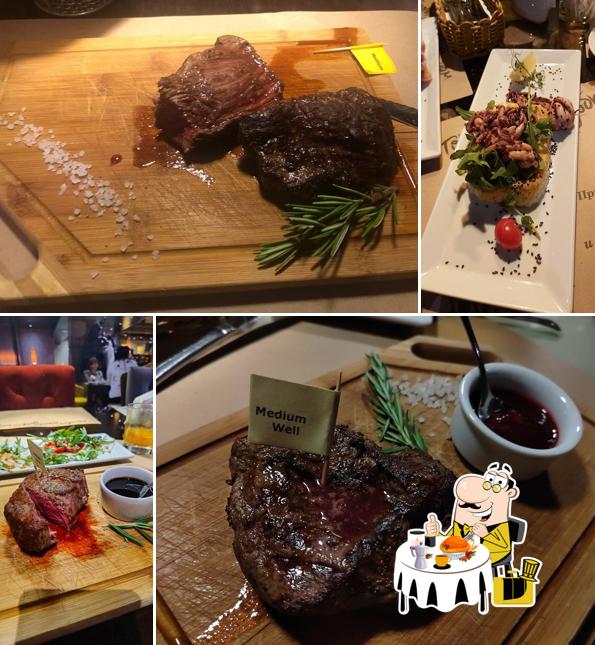 Еда в "Стейке's"