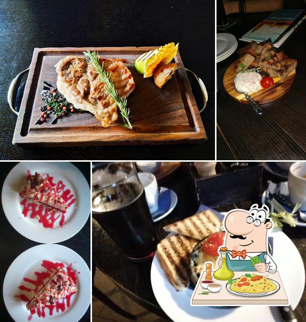 Еда в "Майкрофте Паб"