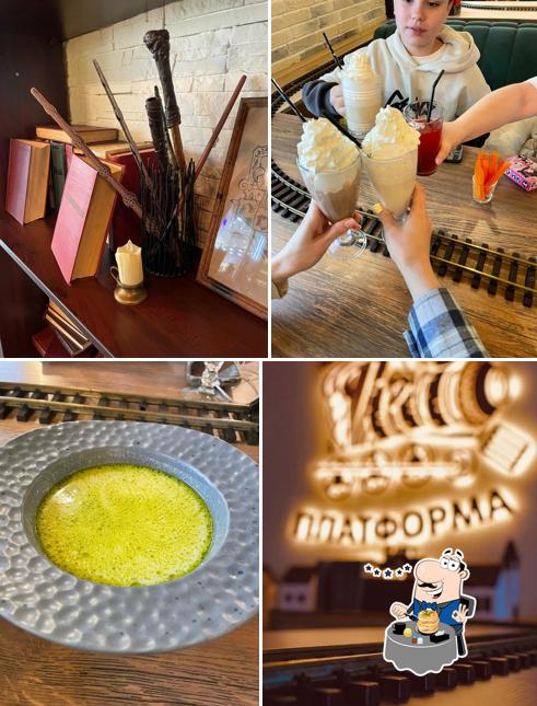 Блюда в "Платформе 9 3/4"