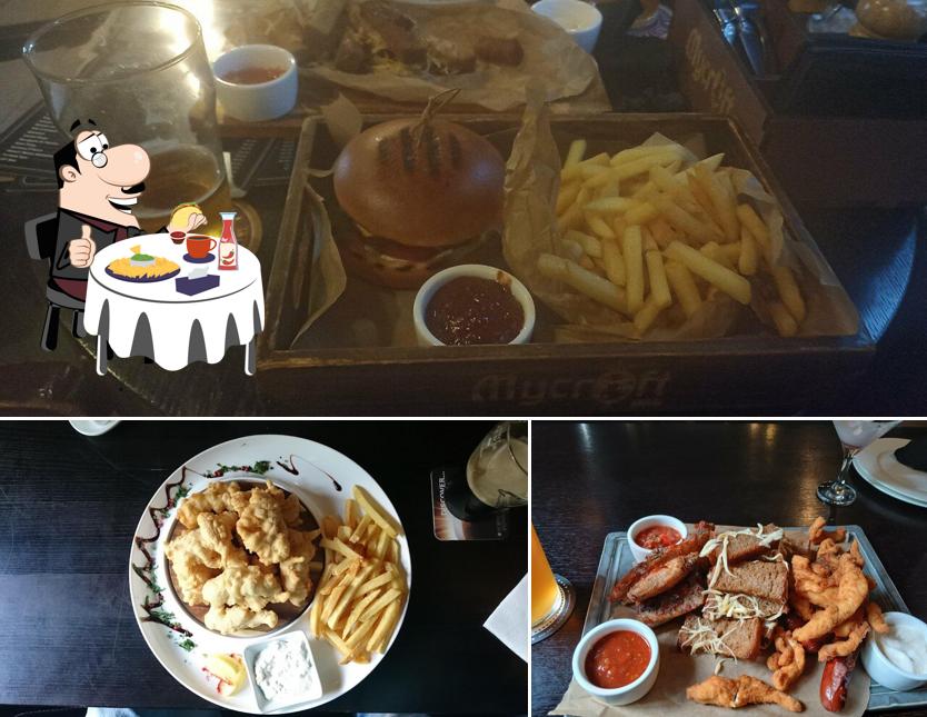 Отведайте гамбургеры в "Майкрофте Паб"