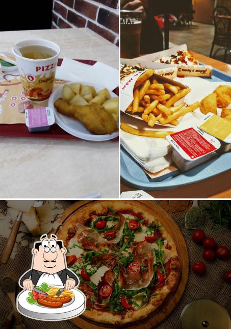 Еда в "Pizza Mia"