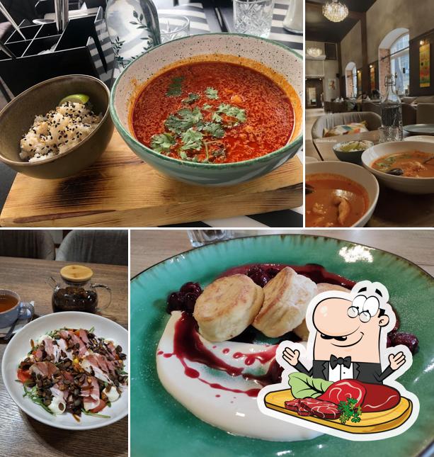 Карпаччо из говядины в "Salsa - bistro"