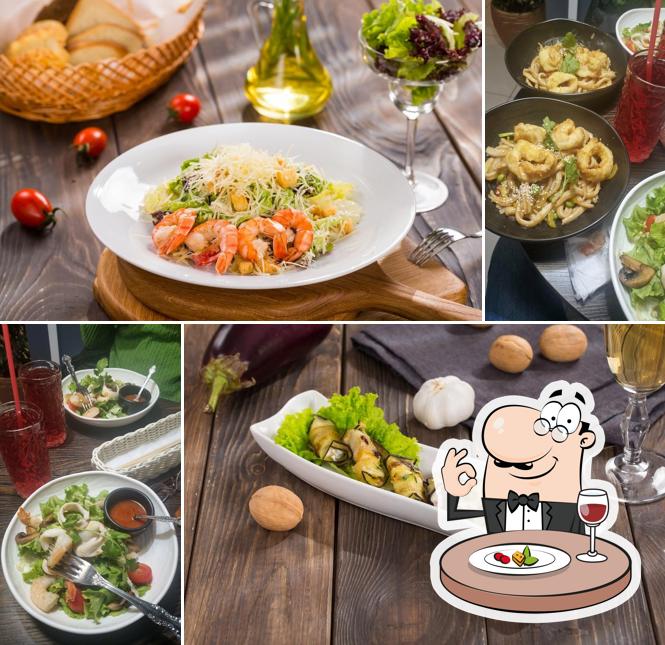 Еда в "Кафе 29 Крабове"